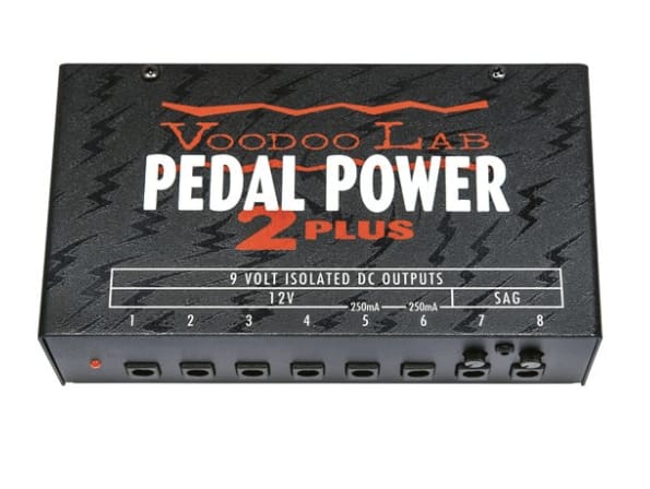 voodoo lab pedal power 2 plus power supply for guitar fx pedals